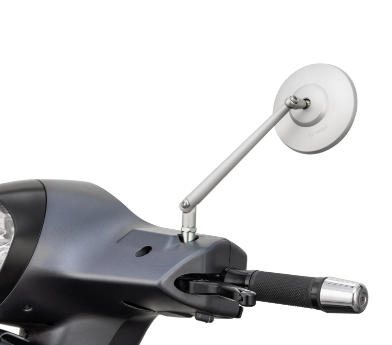 Standard Spiegel links oder rechts für Vespa ​PX 125-200ccm, aluminium matt