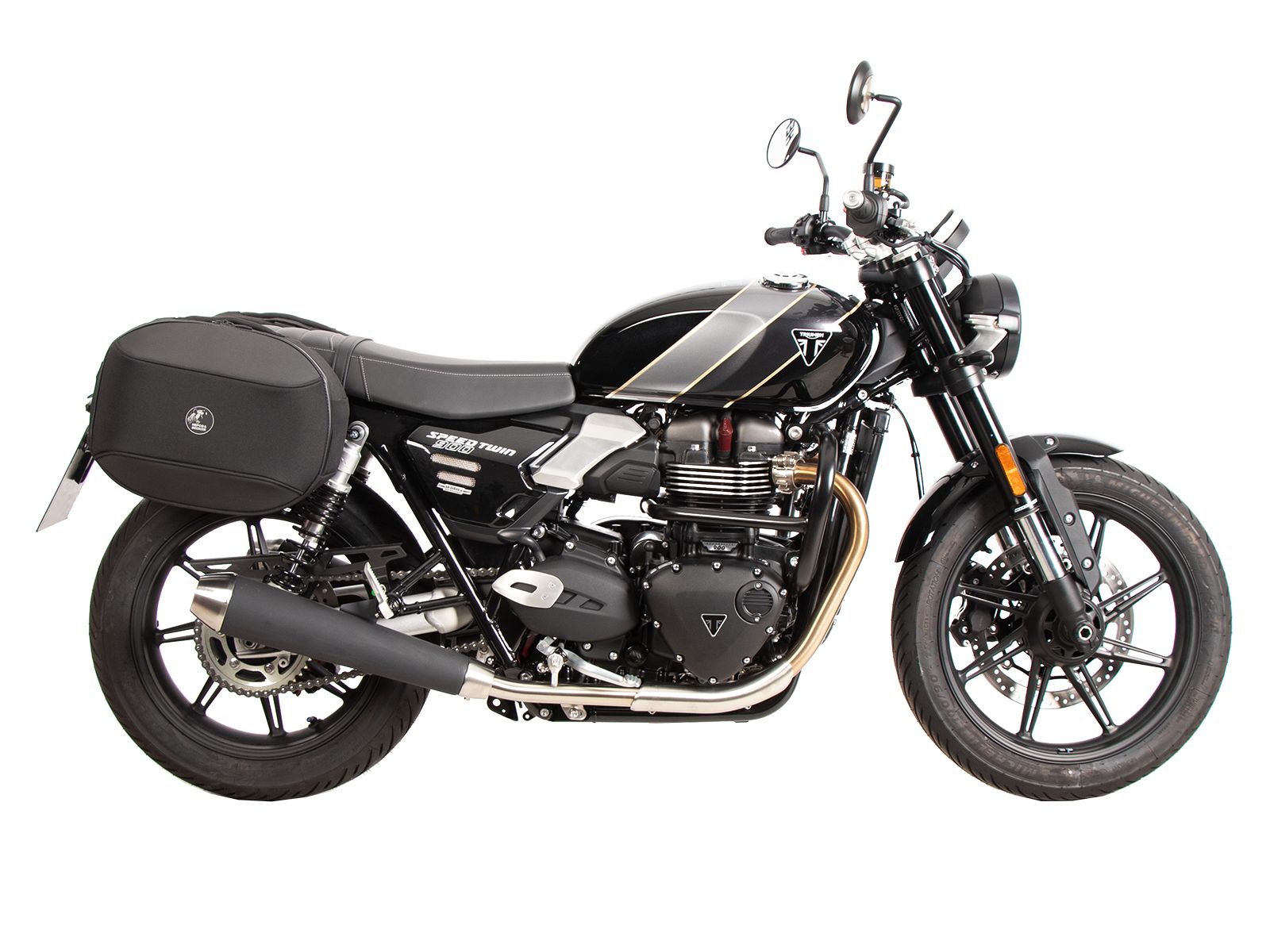 C-Bow Seitenträger schwarz für Triumph Speed Twin 900 (25-) Hepco & Becker