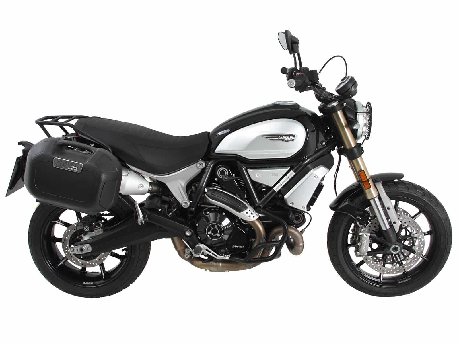 C-Bow Seitenträger schwarz für Ducati Scrambler 1100 /Special /Sport (18-20) Hepco & Becker