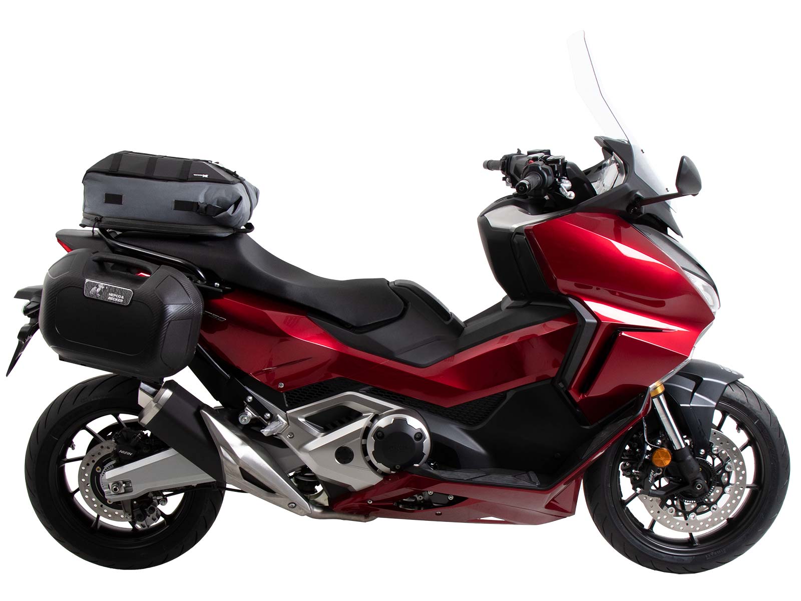 C-Bow Seitenträger schwarz für Honda NSS 750 Forza (21-) Hepco & Becker