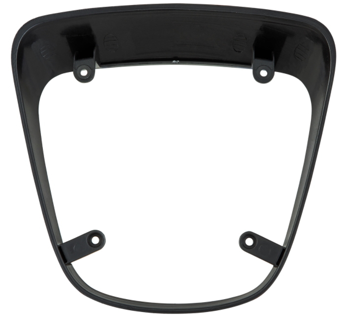 Rahmen Rücklicht für Vespa Primavera/​Sprint 50-150ccm ('18-), schwarz glänzend