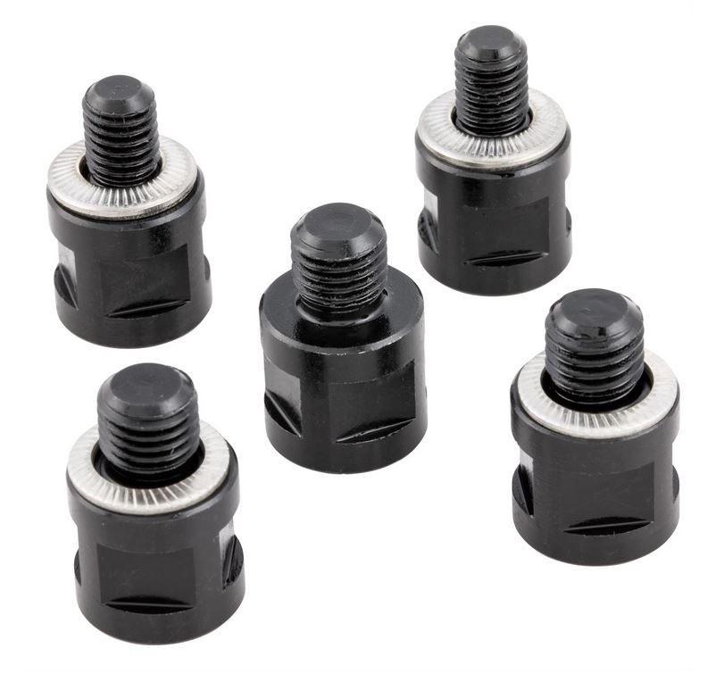 Spiegeladapter RIZOMA "Direct Mount" für Vespa, schwarz eloxiert