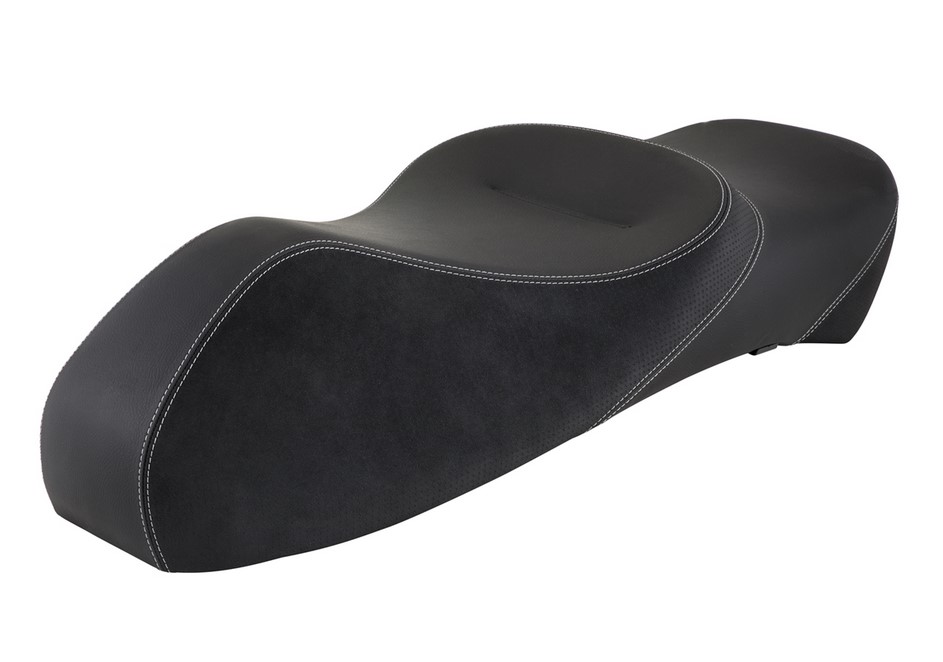 Sitzbank Touring für Vespa GTS/​GTV/GT 125-300ccm ('03-'13), schwarz