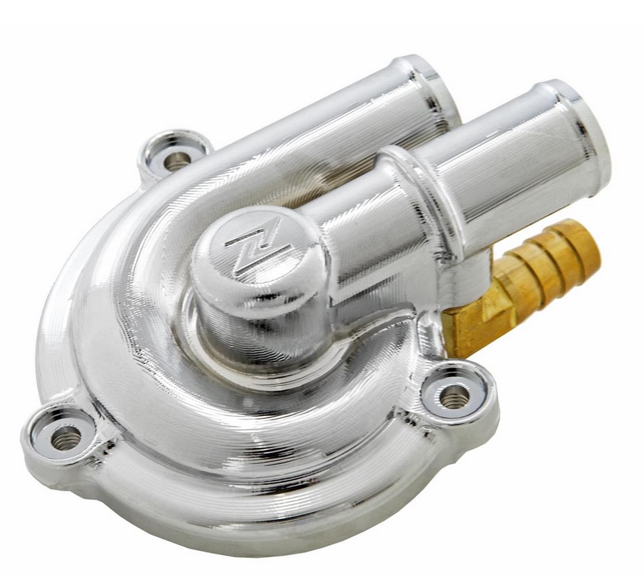 Wasserpumpendeckel für Vespa GTS/​GTS Super/​GTV/​GT 60/​GT/​GT L 125-300ccm 4T LC, chrome