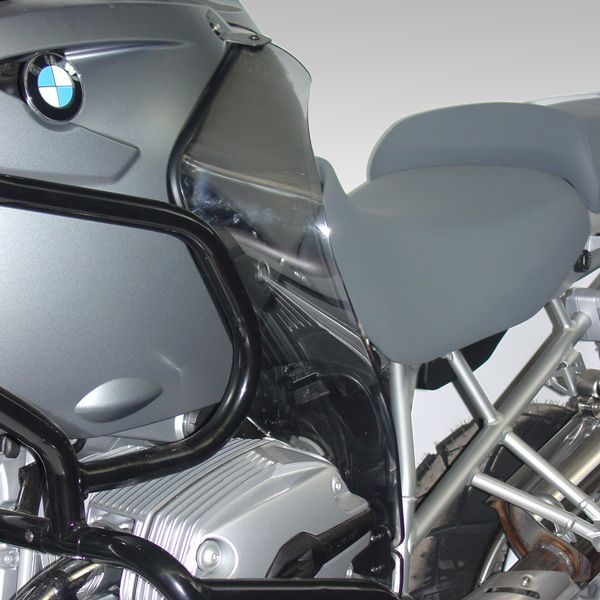 Kit Fußschützer + Beinschützer für BMW R 1200 GS (04-07), leicht getönt