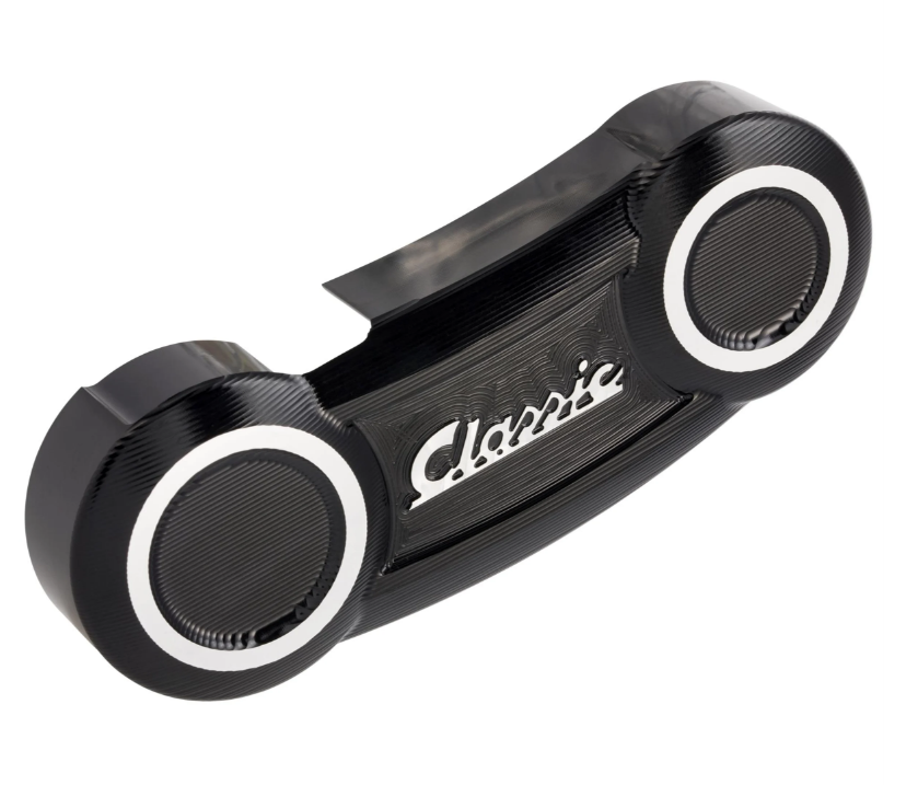 Schwingenabdeckung Classic für Vespa PX 80-200ccm, schwarz