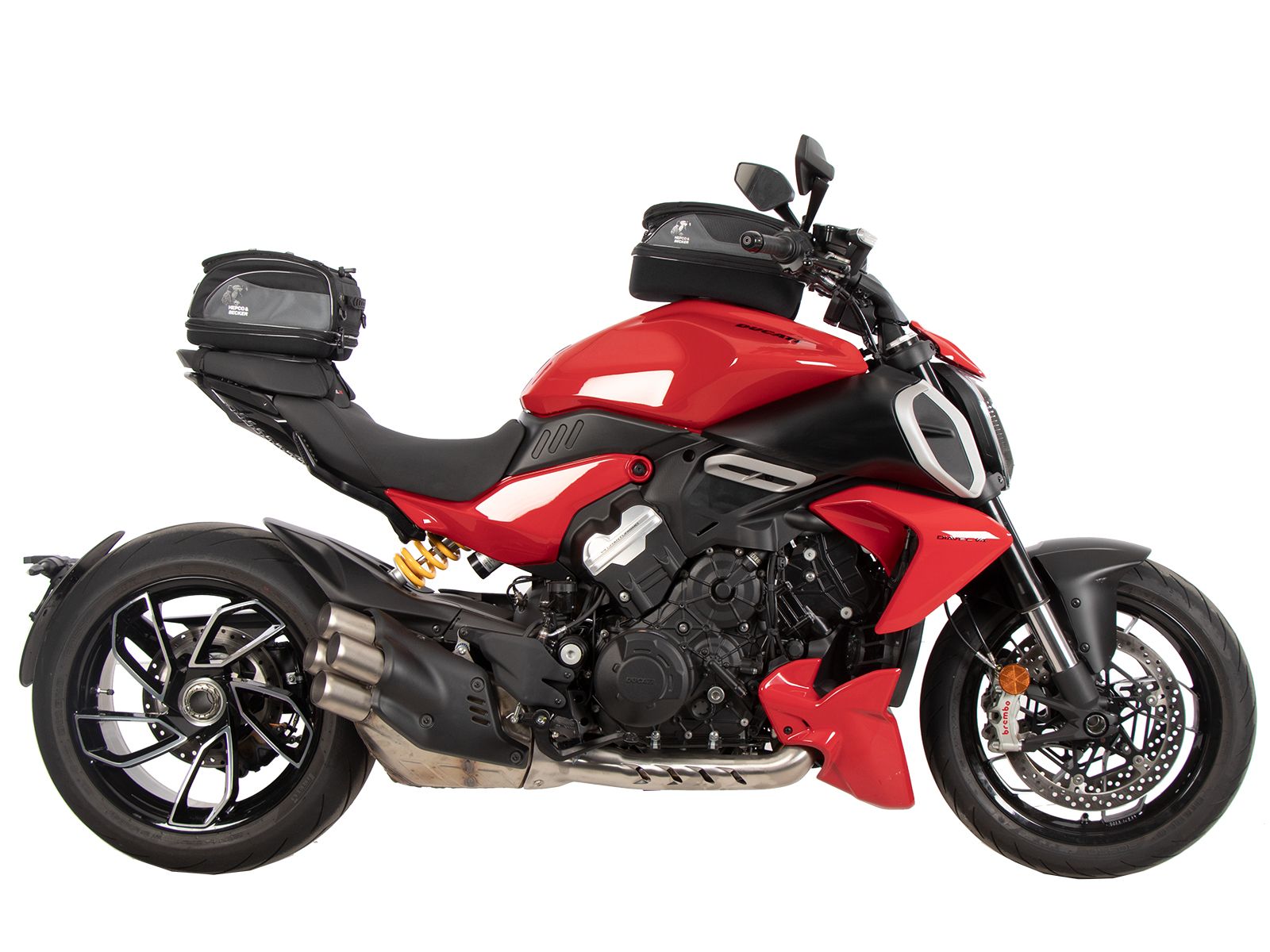 Seatpad Basic Set inkl. Gegenhalter (Verschlusseinheit) Hepco & Becker