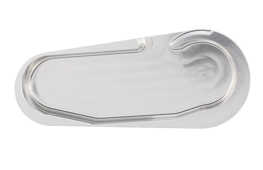 Schwingenabdeckung VBB Style für Vespa PX 80-200ccm, silber