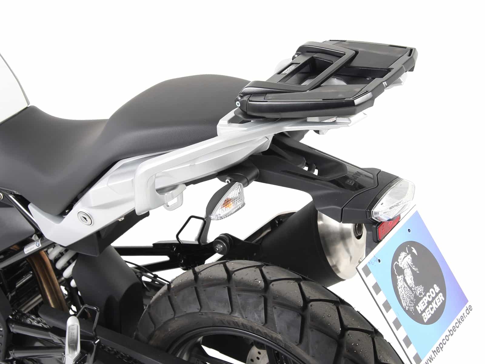 Easyrack Topcase-Träger für Original-Gepäckbrücke für BMW G 310 GS (17-) Hepco & Becker