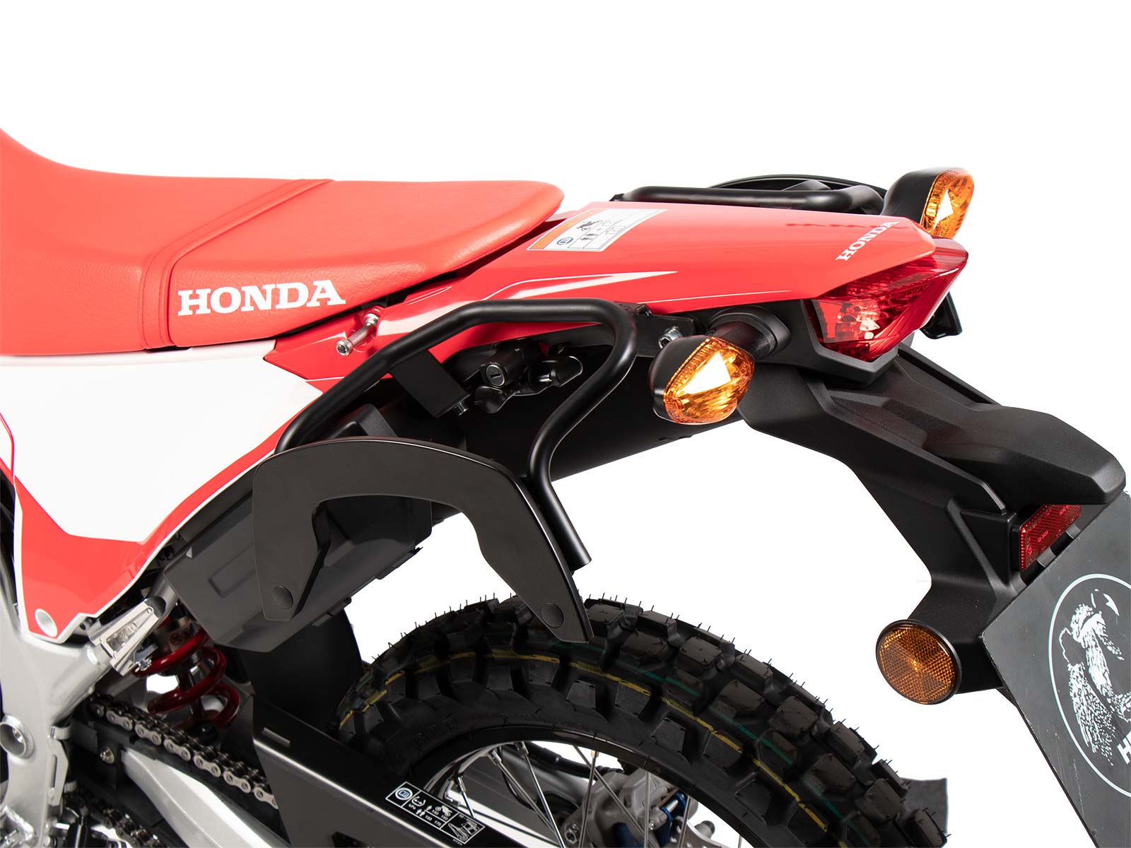 C-Bow Seitenträger schwarz für Honda CRF 300 Rally (21-) Hepco & Becker