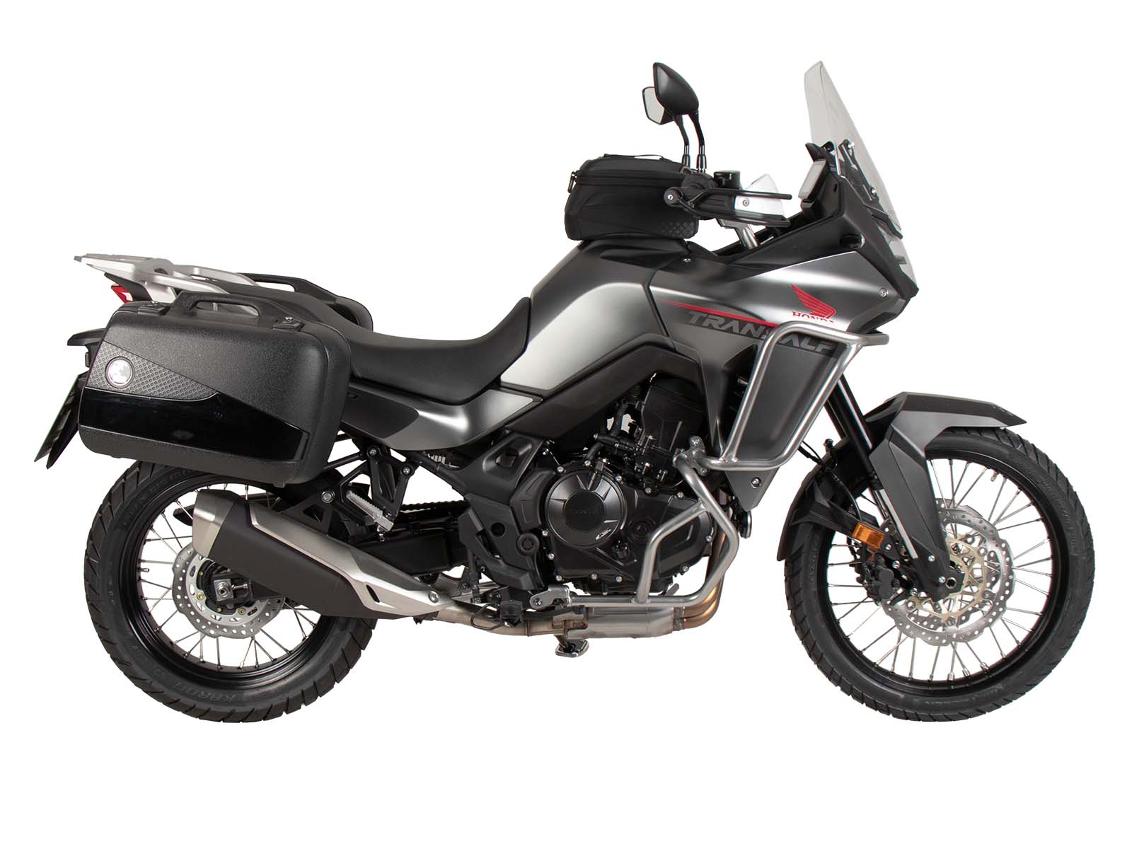 Seitenkofferträger festverschraubt schwarz für Honda XL 750 Transalp (25- ) Hepco & Becker