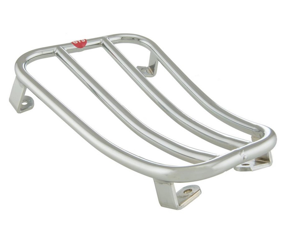 Gepäckträger Durchstieg für Vespa GTS/​GTS Super/​GTV/​GT 60/​GT L 125-300ccm 4T LC, chrom