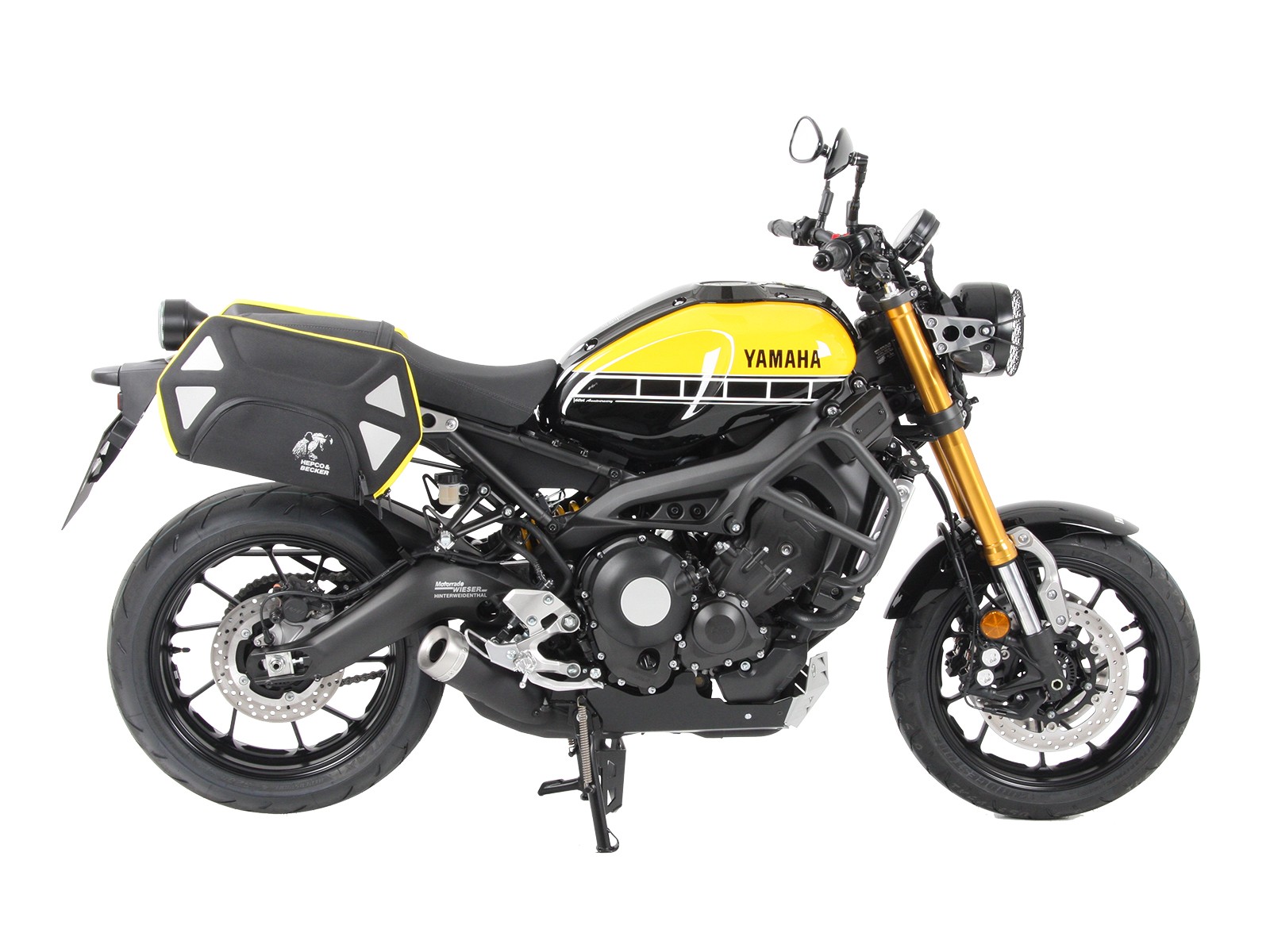 C-Bow Seitenträger schwarz für Yamaha XSR 900 (Bj.16-) Hepco & Becker