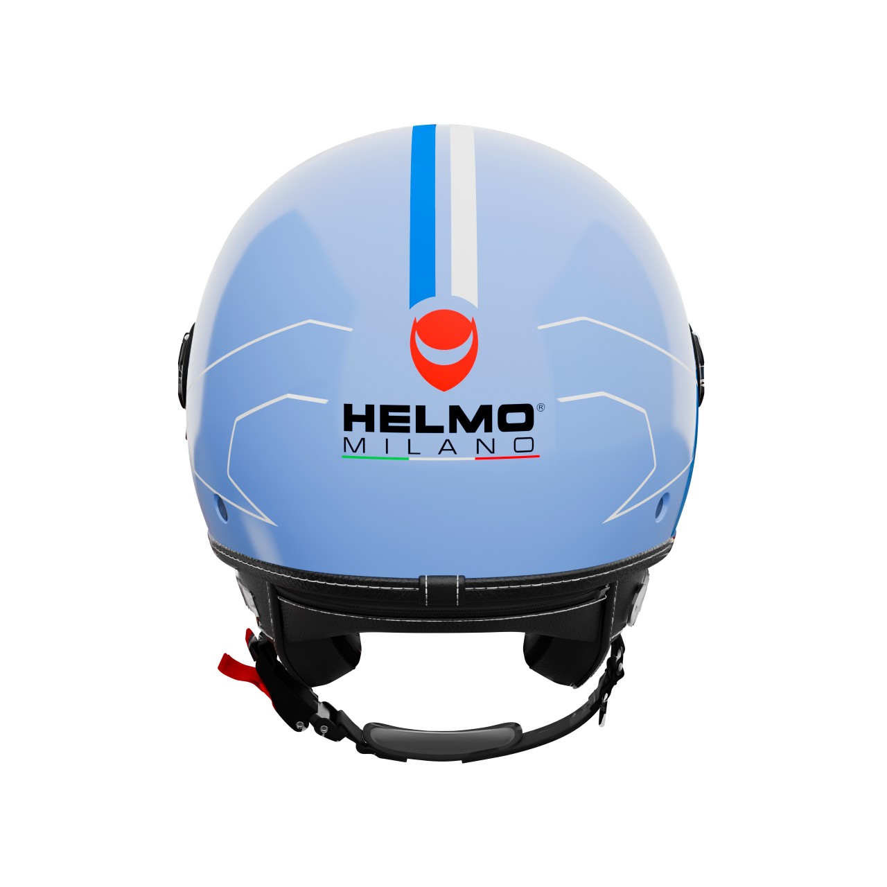 Helmo Milano Demi Jet Eos blau glänzend
