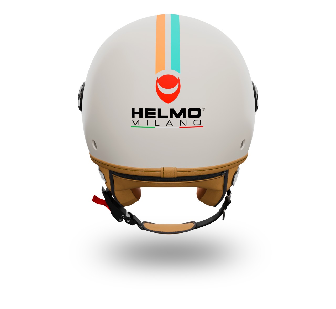 Helmo Milano Demi Jet Veloce weiß matt