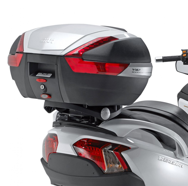 Givi Topcase-Träger schwarz Monokey / Suzuki AN 650 Burgman - Bj. 02 -