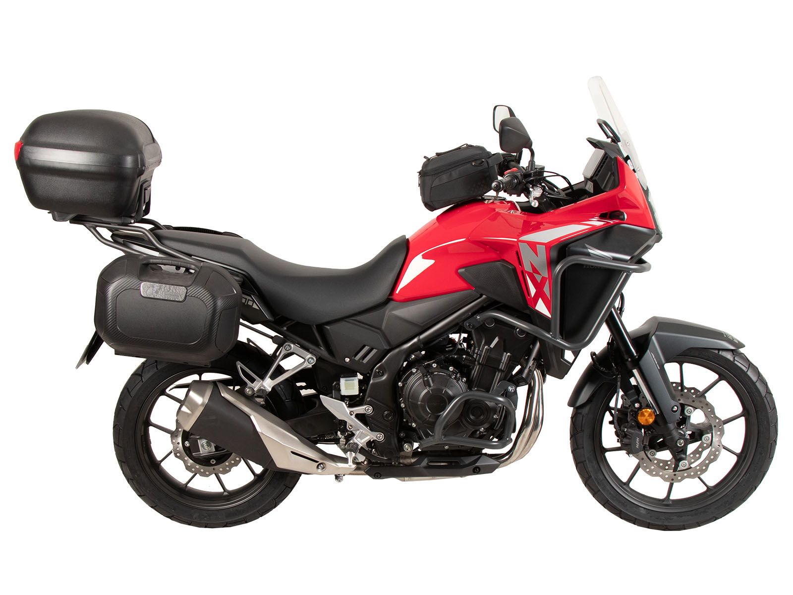 Alurack Topcase-Träger anthrazit für Honda NX 500 (24-) Hepco & Becker