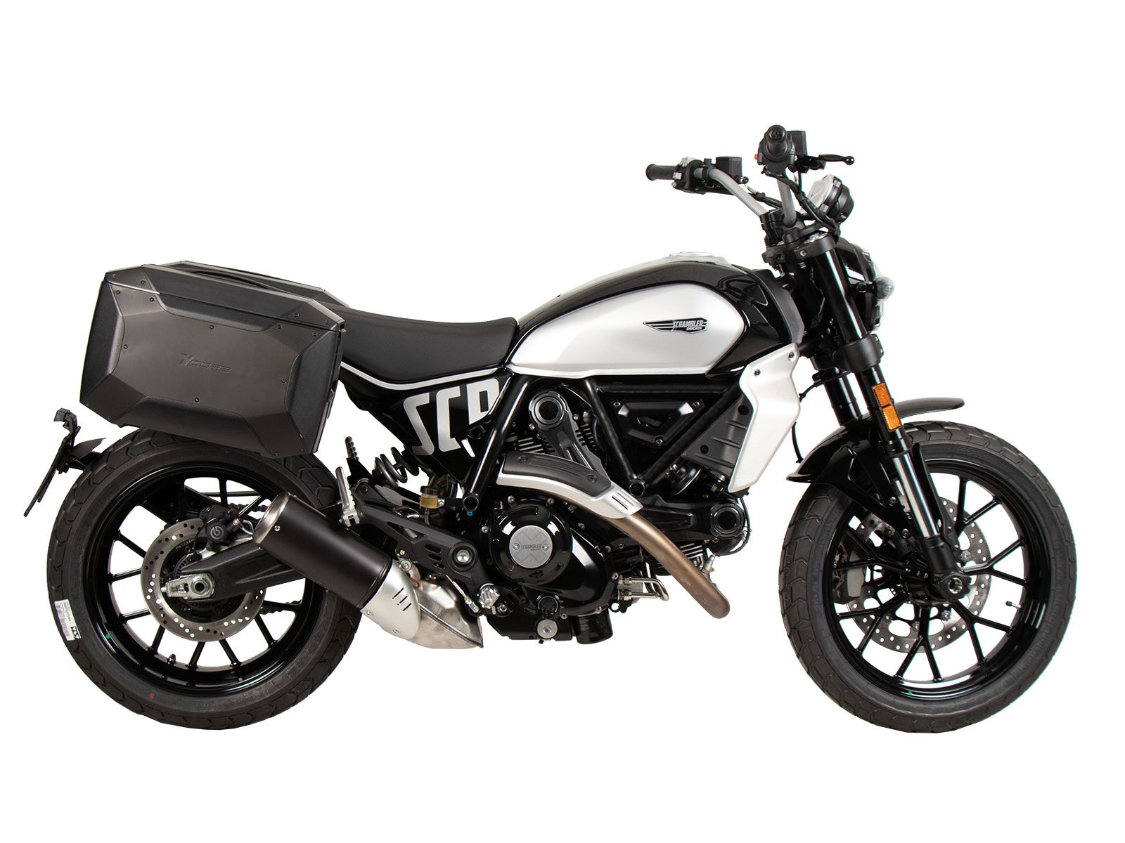 C-Bow Seitenträger schwarz für Ducati Scrambler 800 Icon (23-) Hepco & Becker
