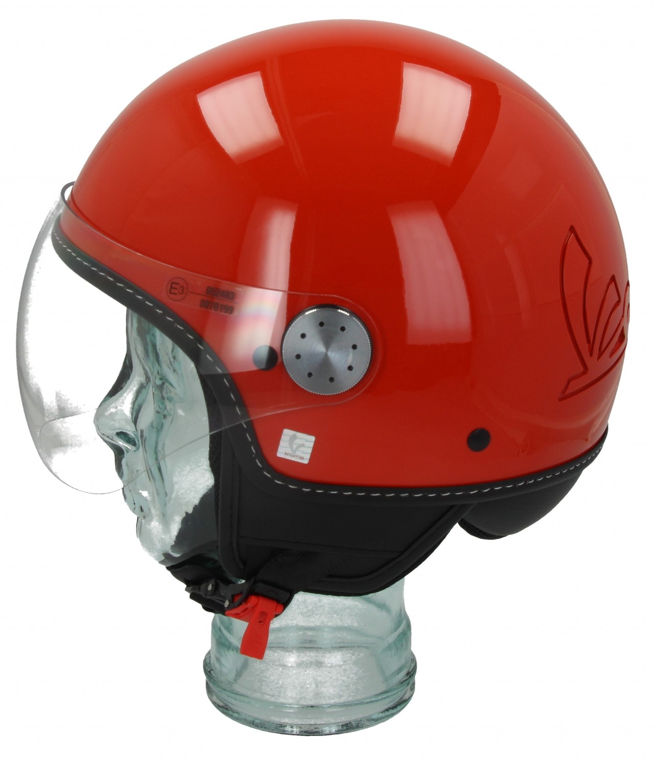 Vespa Jethelm Visor 3.0 orange brick/orange impulsivo (A11)