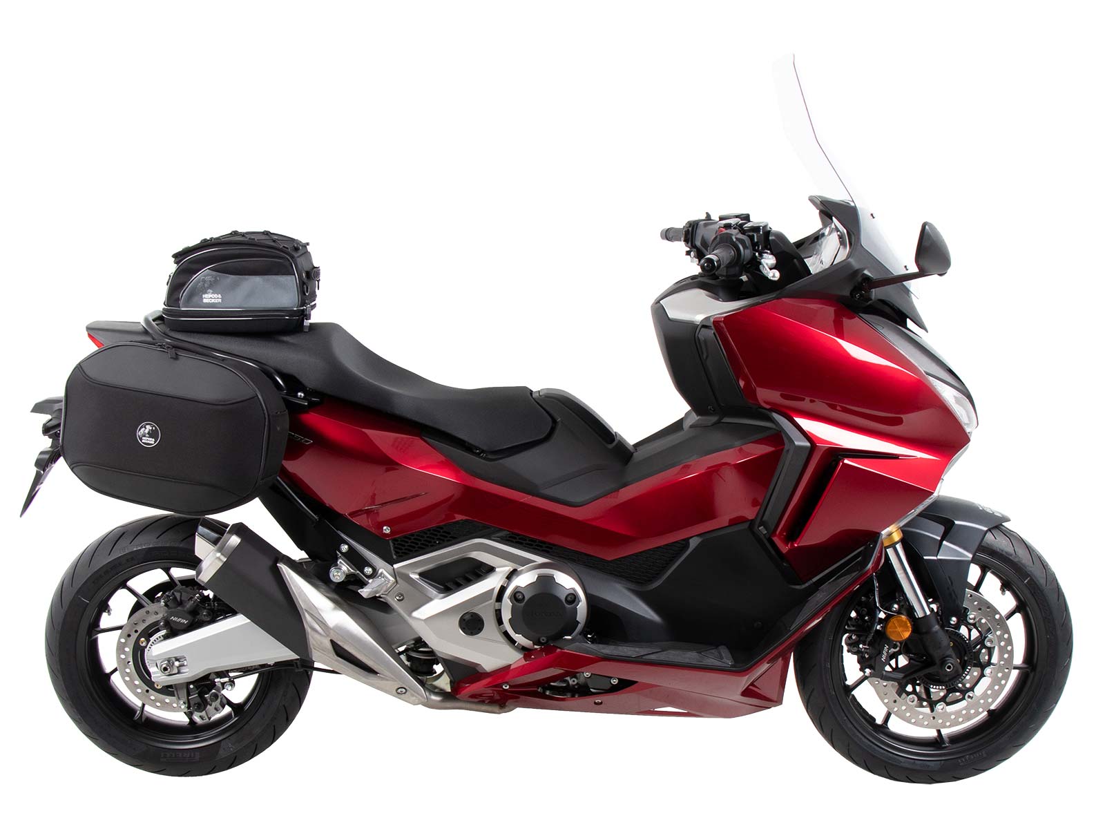 C-Bow Seitenträger schwarz für Honda NSS 750 Forza (21-) Hepco & Becker