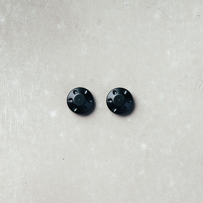 Abdeckung schwarz für Spiegelaufnahme für Moto Guzzi V7 III/ V9 Bobber/ V9 Roamer / V7 850