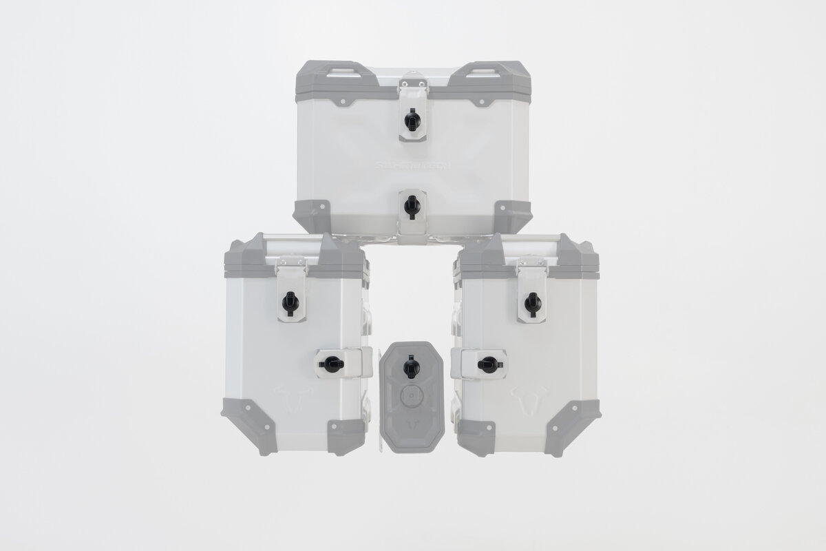 SW-Motech TRAX Schloss-Satz mit PRO Diebstahlsicherung, 9 Schlösser / 2 Schlüssel