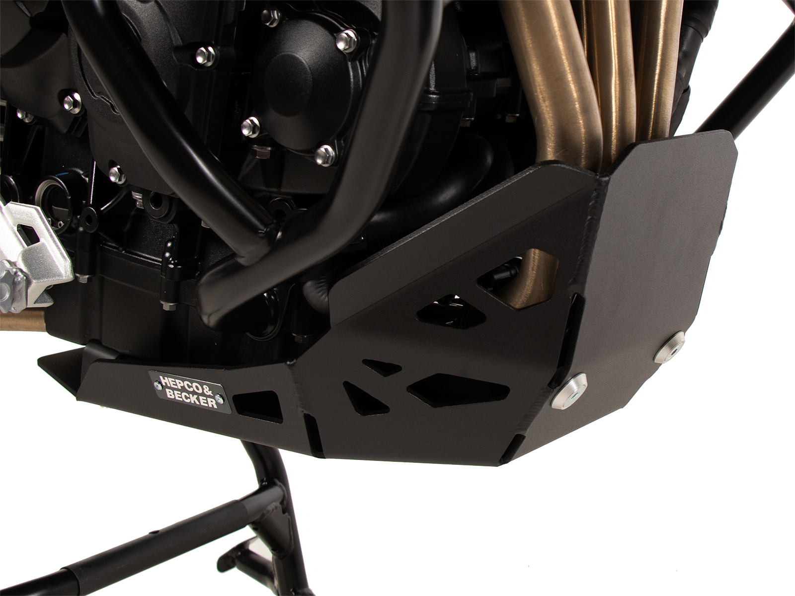 Motorschutzplatte schwarz für Triumph Tiger 900 Rally Pro (24-) Hepco & Becker
