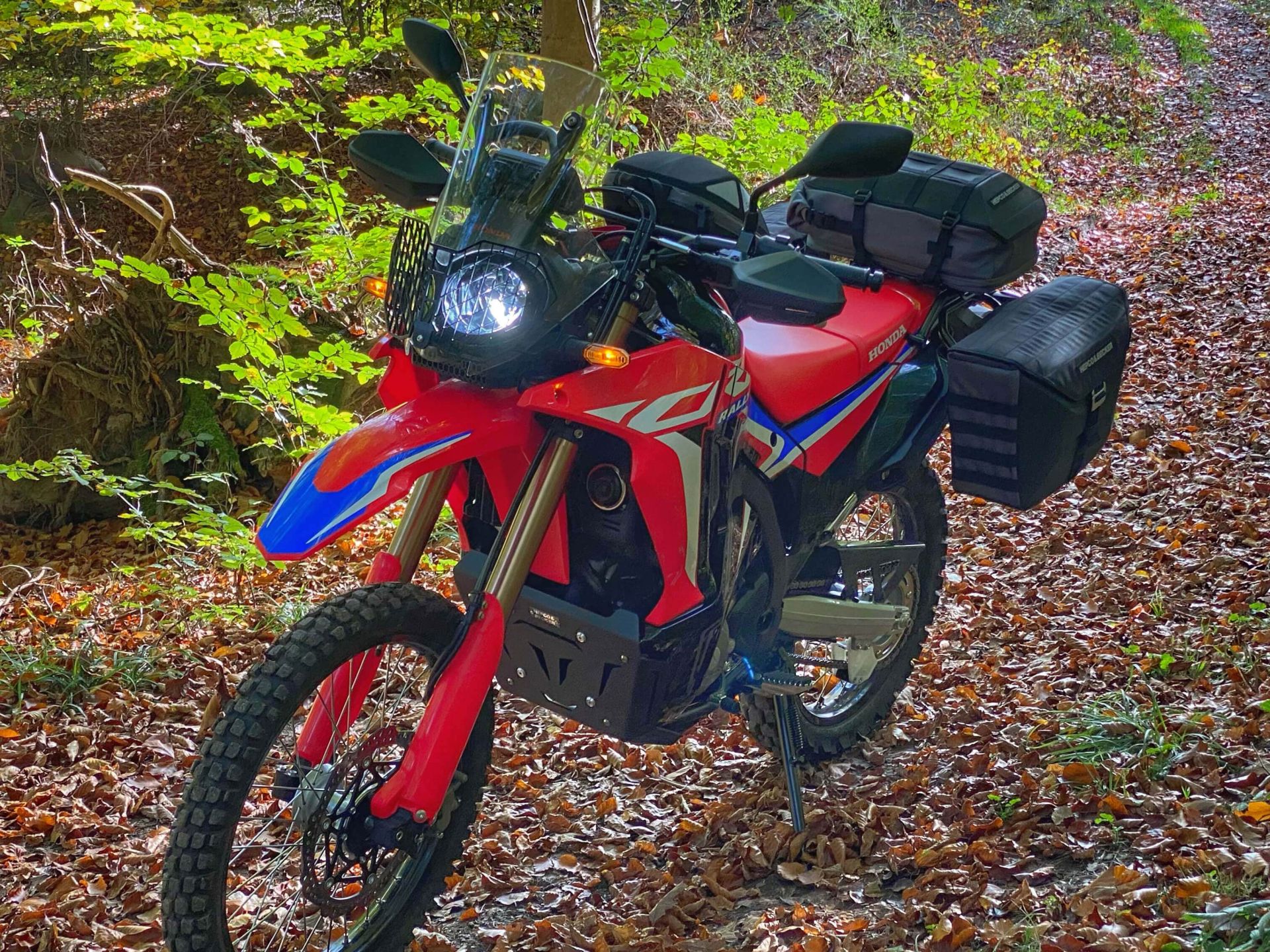 C-Bow Seitenträger schwarz für Honda CRF 300 Rally (21-) Hepco & Becker