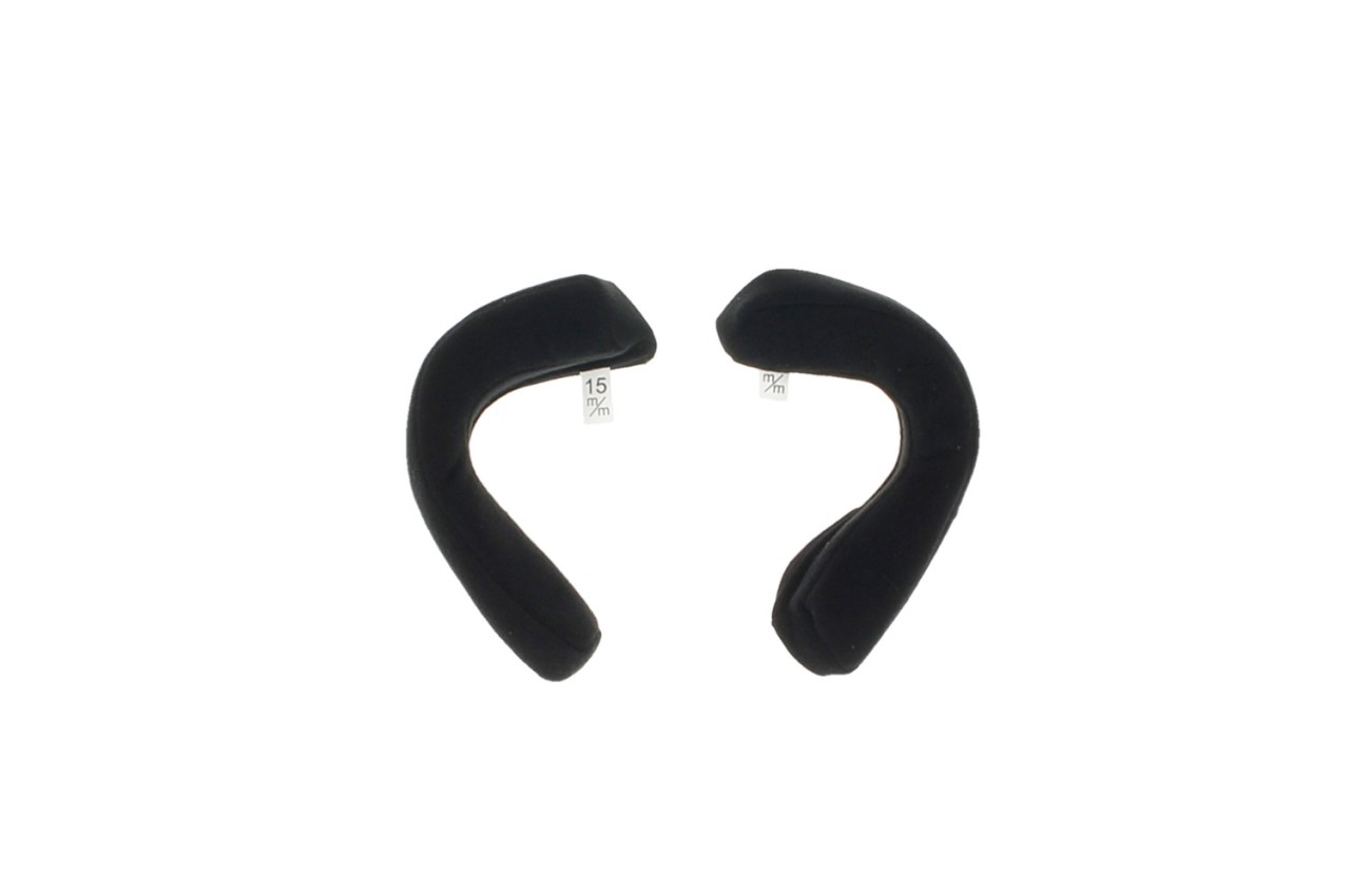 Helmo Milano Wangenpolster für Audace, schwarz