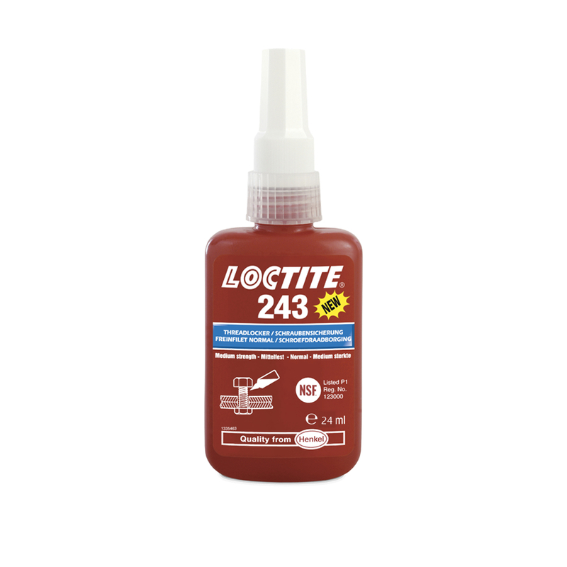 Loctite 243 Mittelfeste Schraubensicherung - 24ml Flasche