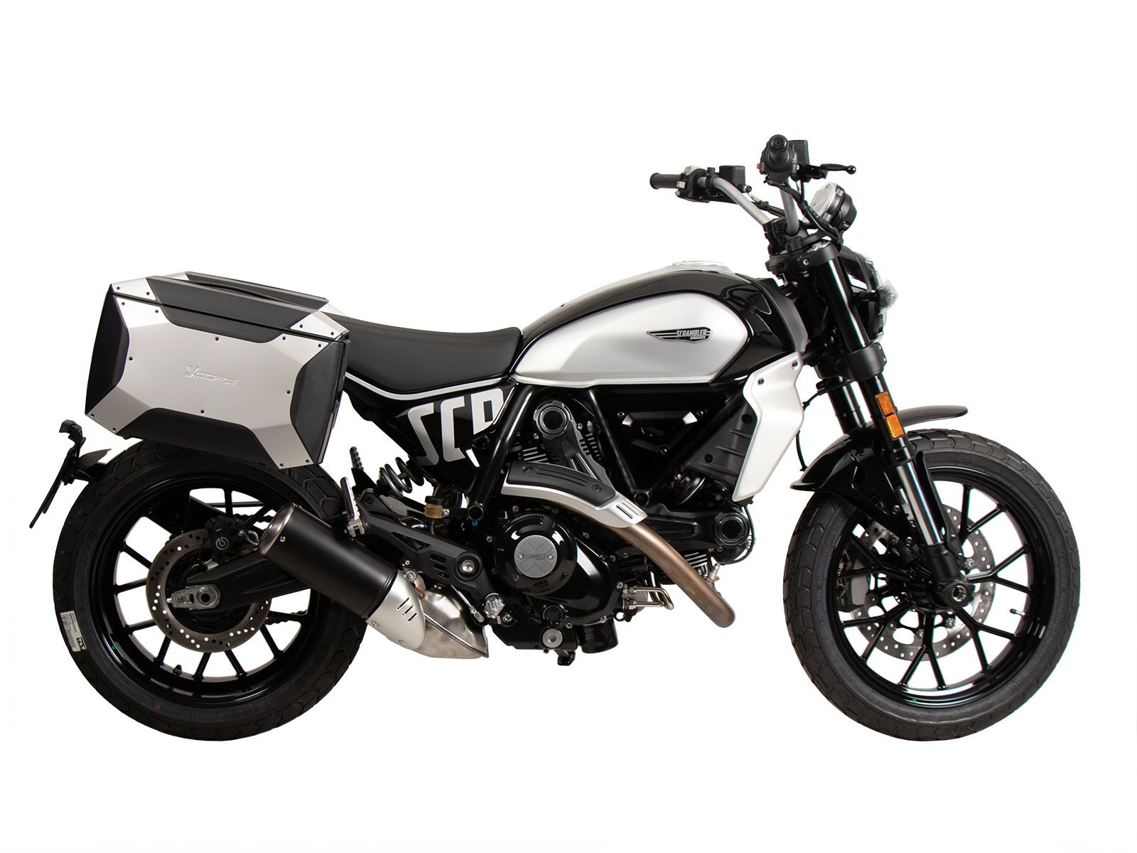 C-Bow Seitenträger schwarz für Ducati Scrambler 800 Icon (23-) Hepco & Becker