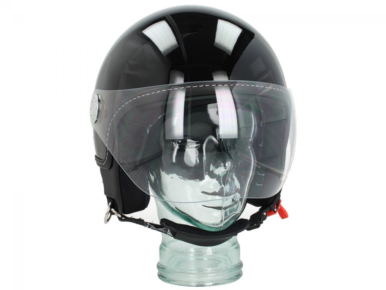 Vespa Jethelm Visor 3.0 schwarz