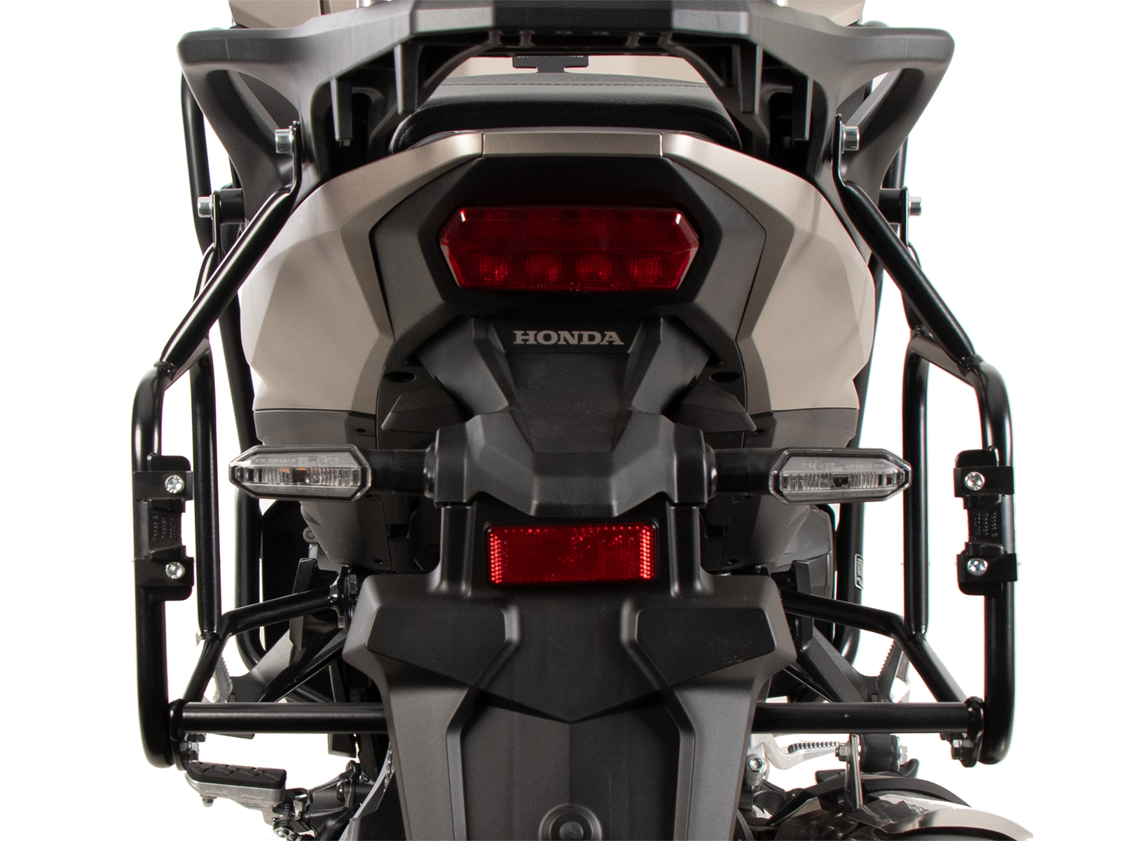 Seitenkofferträger festverschraubt schwarz für Honda NT 1100 / DCT / ES (25-) Original Hepco & Becke