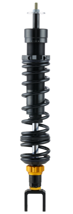 Stoßdämpfer "Black Edition", hinten für Vespa Primavera/​Sprint 50ccm 2T/​4T, schwarz