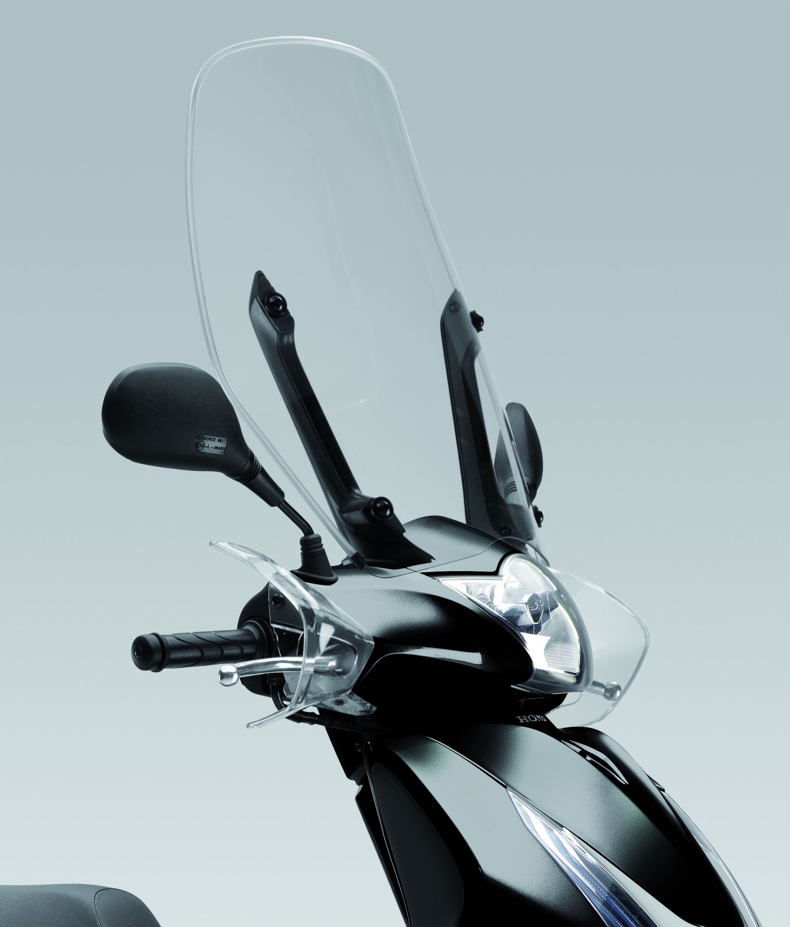 Original Honda SH125i/ 150i (2005-2011) Windscheibe Pearl Nightstar Black NHA84