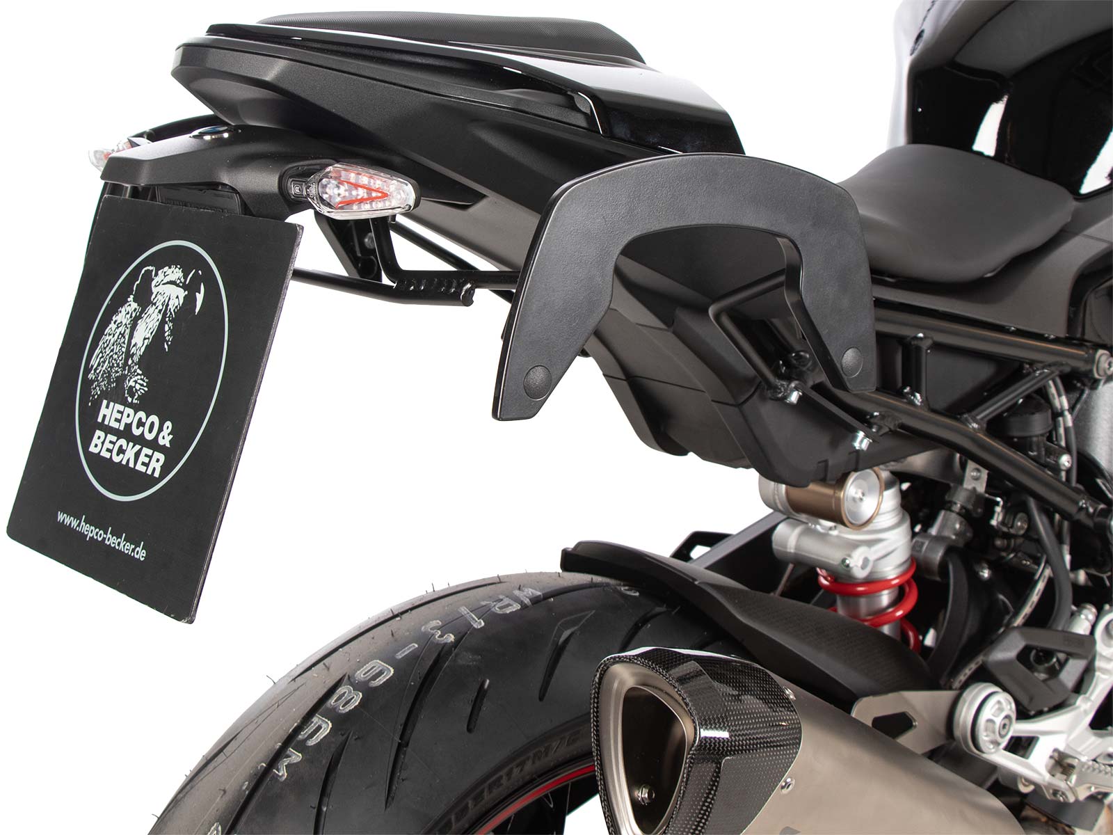 C-Bow Seitenträger schwarz für BMW S 1000 RR (23-) Hepco & Becker