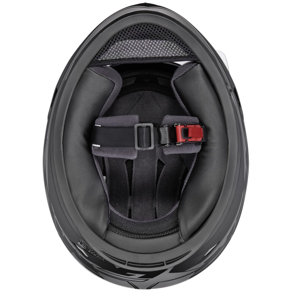 Germot Integralhelm GM 306, matt-schwarz/fluo-gelb