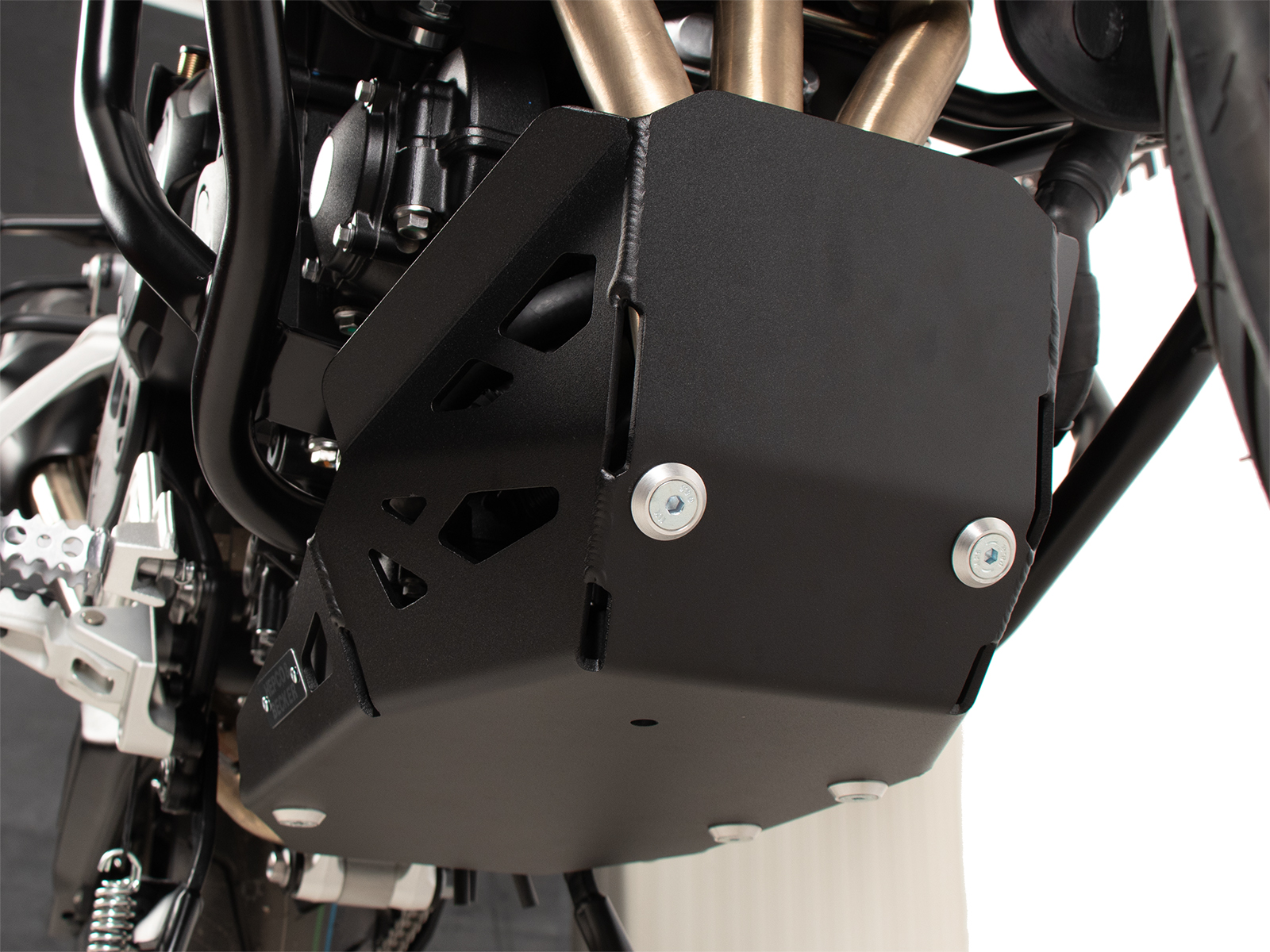 Motorschutzplatte schwarz für Triumph Tiger 900 Rally Pro (24-) Hepco & Becker