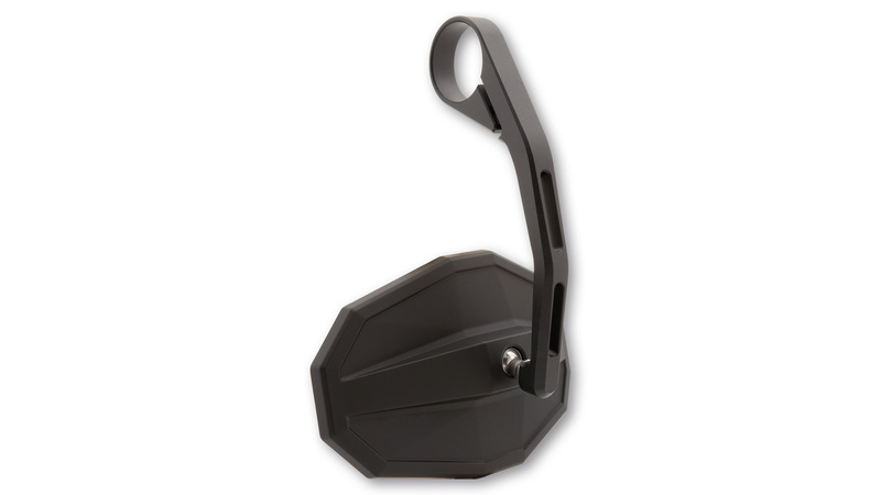 HIGHSIDER smart Lenkerendenspiegel Straight Schwarz Lang (1Stck.)