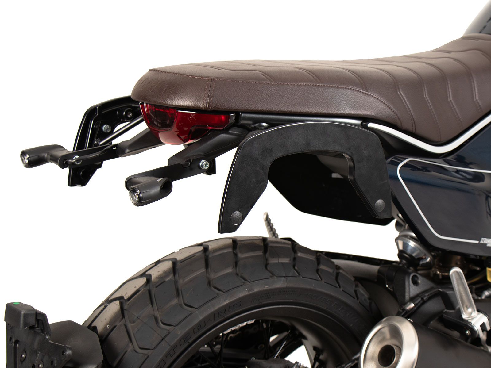 C-Bow Seitenträger schwarz für Ducati Scrambler 800 Nightshift /Full Throttle (23-) Hepco & Becker