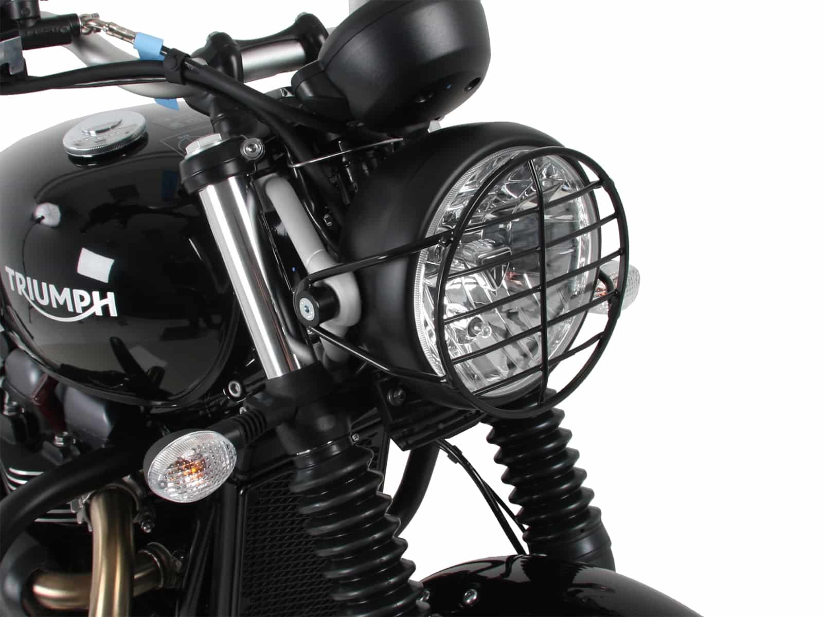 Lampenschutzgitter für Triumph Street Srcambler (17-) Hepco & Becker