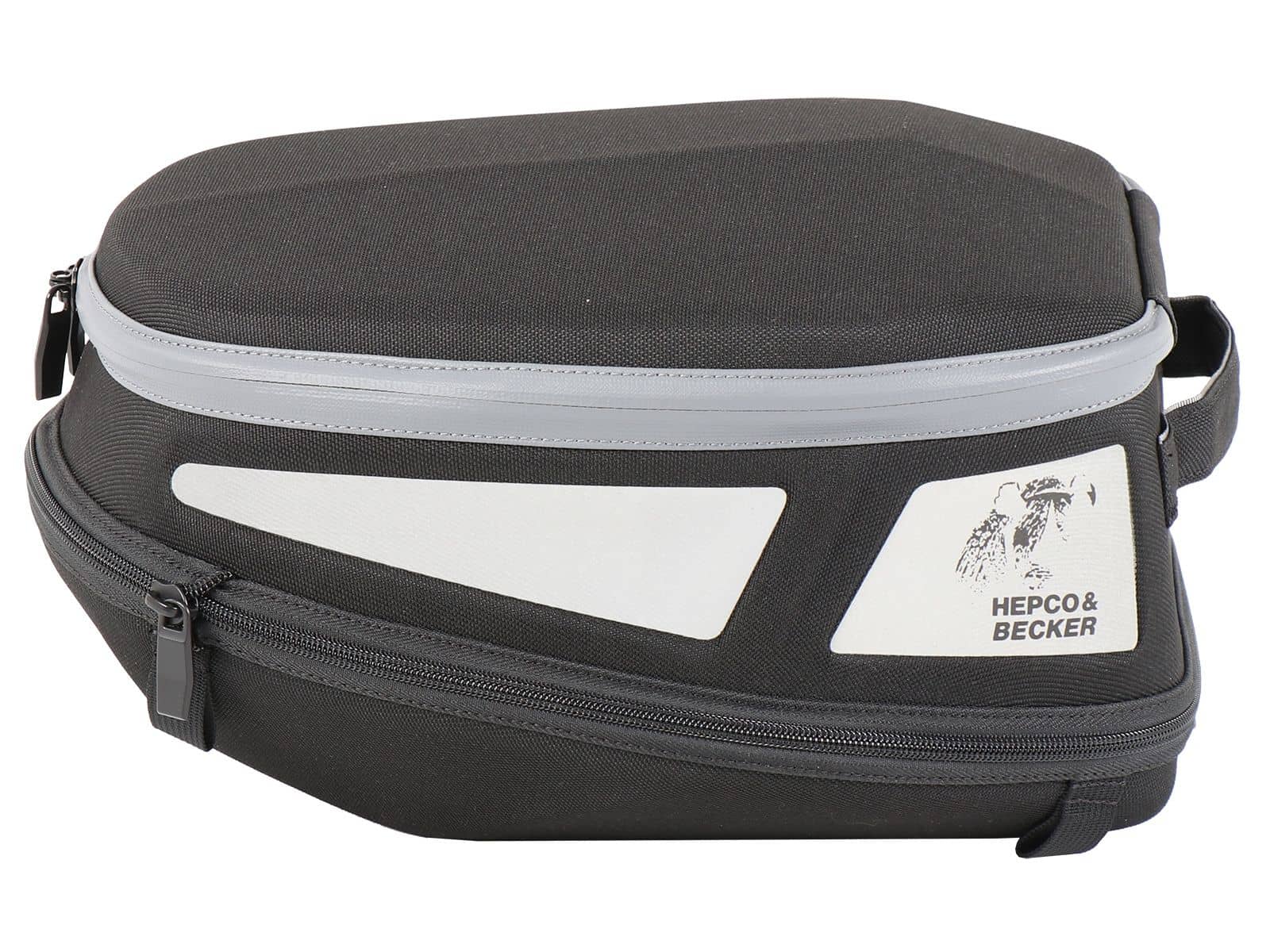 Royster Rearbag Sport Hecktasche schwarz/grau inkl. Basic Befestigung Hepco & Becker