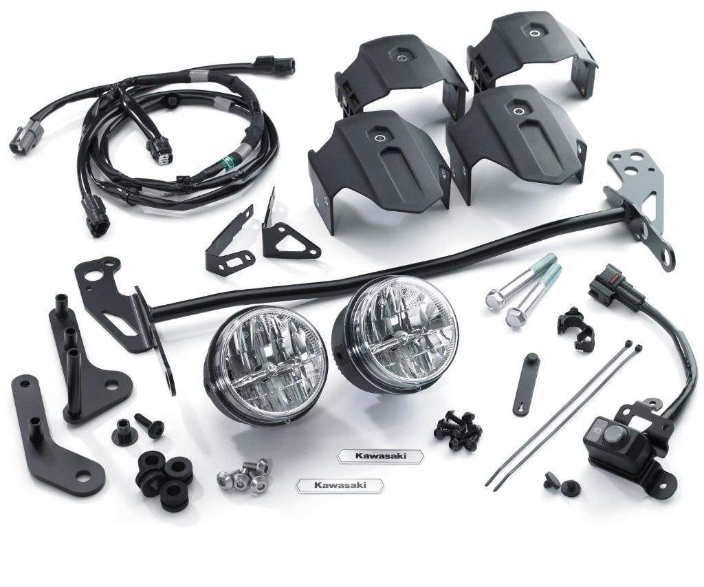 Nebel Zusatzscheinwerfer LED für KLZ 1000/SE Versys (Bj.19-) Original Kawasaki