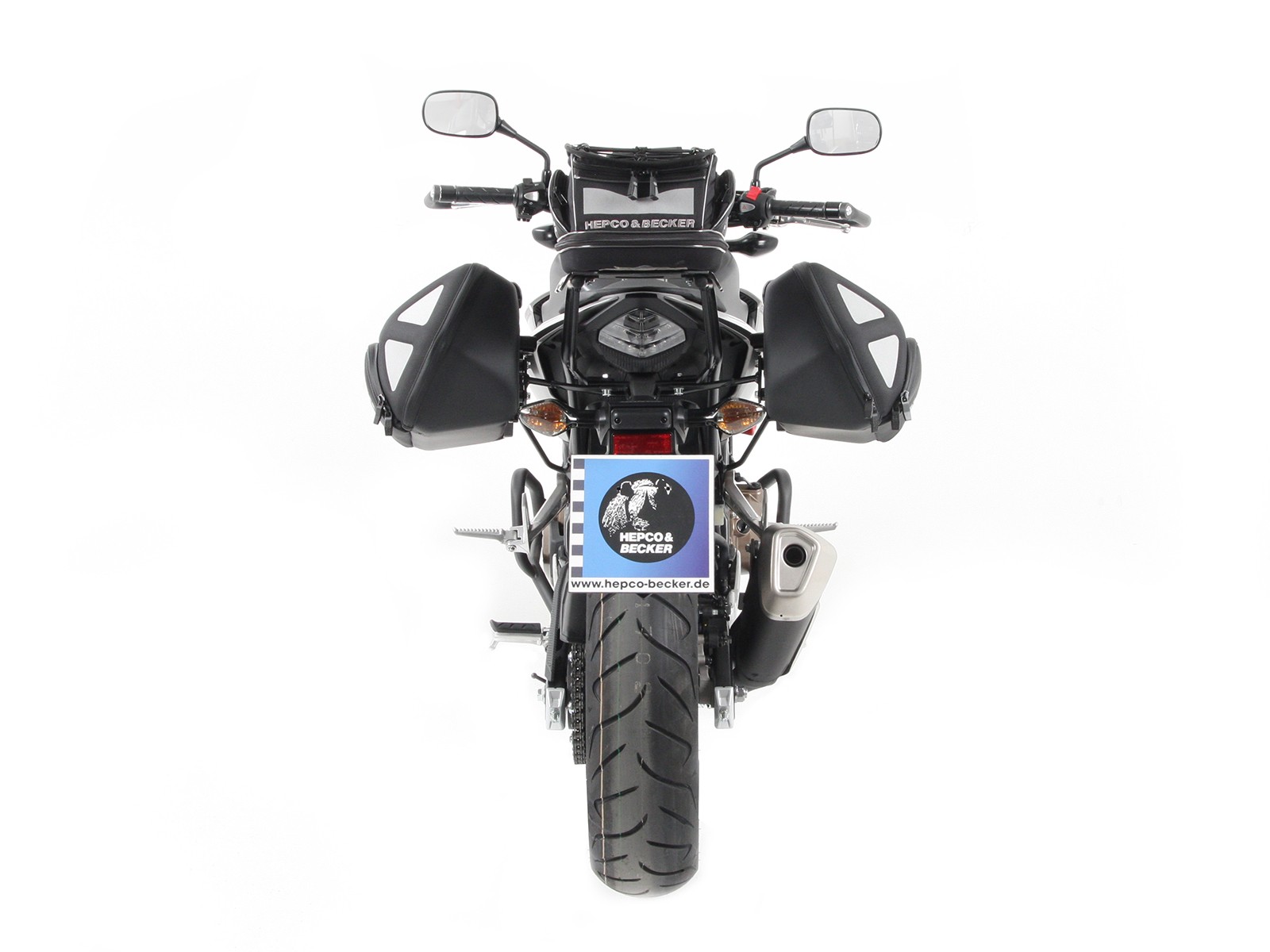 C-Bow Seitenträger anthrazit für Honda CB 500 F (16-18) Hepco & Becker