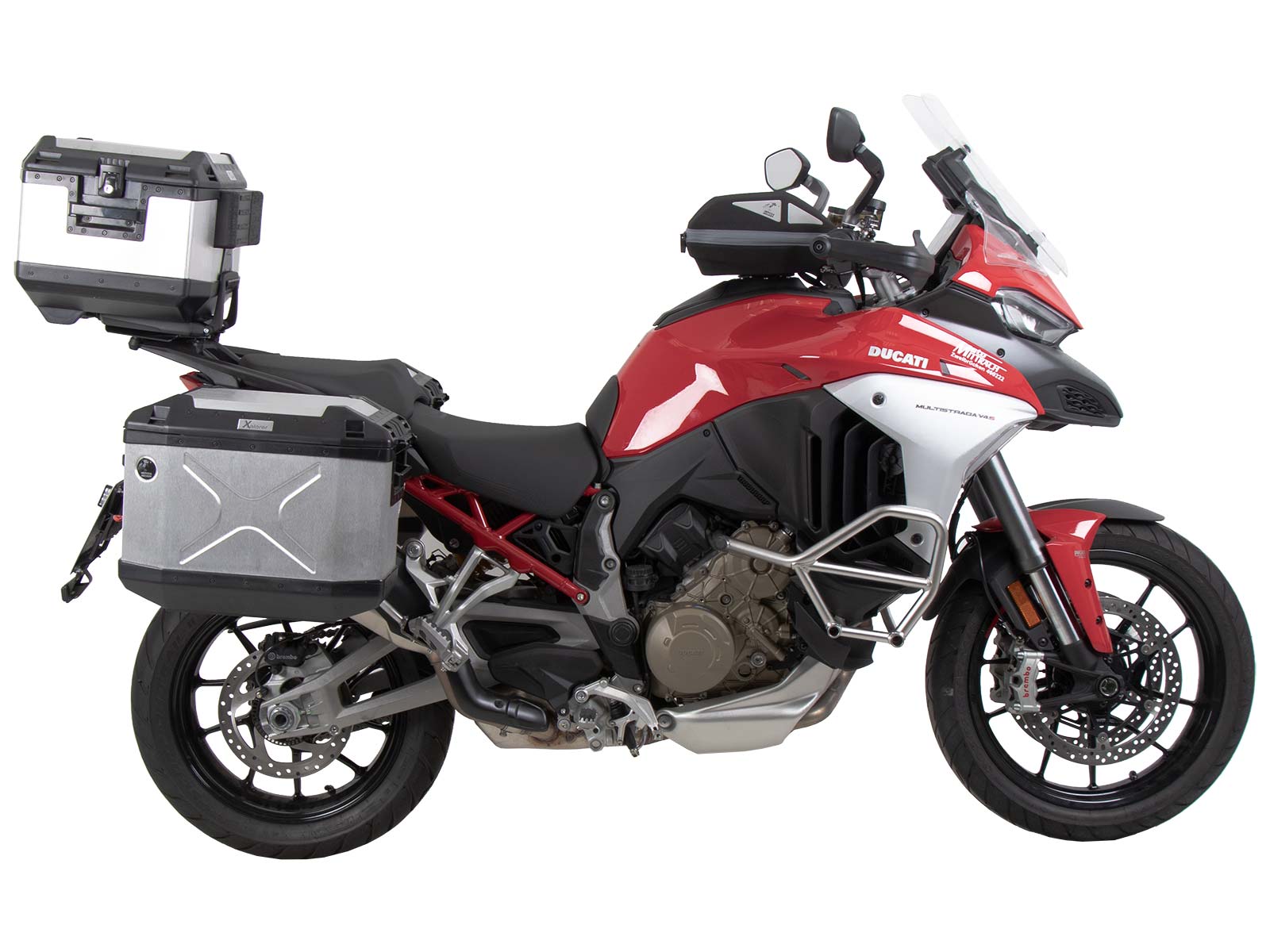 Alurack Topcaseträger für Ducati Multistrada V4/S/S Sport/Pikes Peak (21-24) /Rally (23-24)
