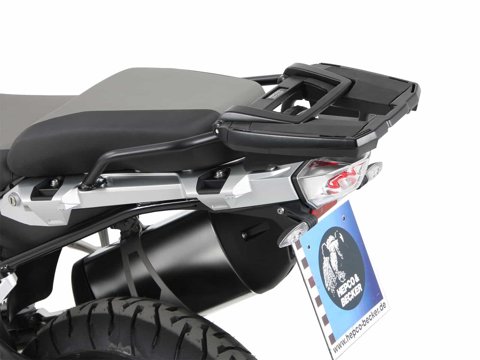 Easyrack Topcase-Träger schwarz für BMW R 1200 GS Adventure (14-18) Hepco & Becker