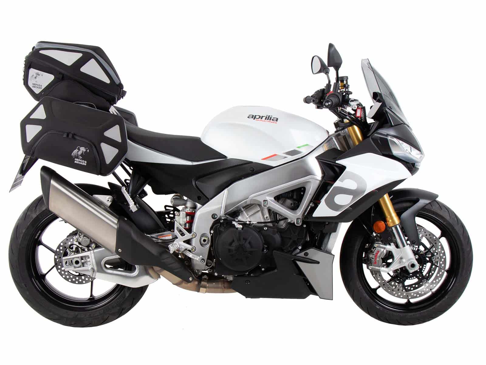 C-Bow Seitenträger schwarz für Aprilia Tuono V4 (21-24) Hepco & Becker