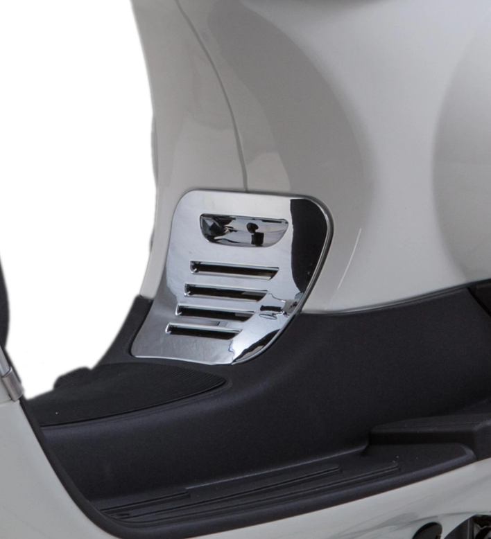 Zündkerzenklappe für Vespa LX/​LXV/S 50-150ccm, chrom