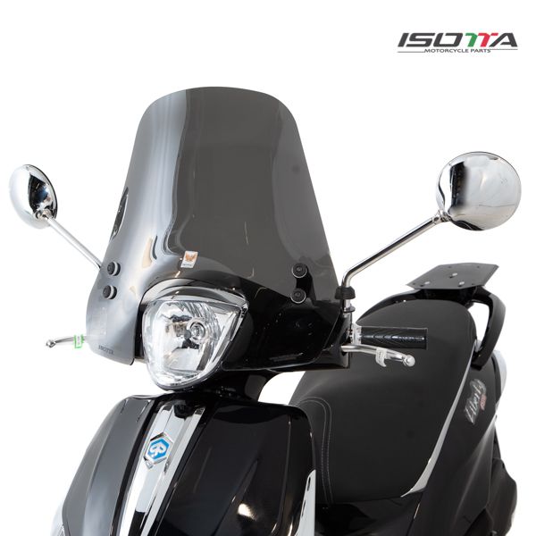 Windschild hoch stark getönt für Piaggio Liberty (16-)