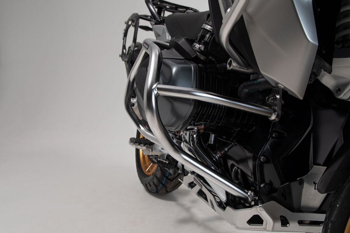 SW-Motech Sturzbügel für silber für BMW R 1250 GS /Rallye (18-), R 1250 R /RS (18-)